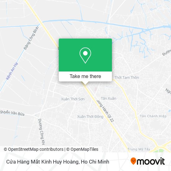 Cửa Hàng Mắt Kính Huy Hoàng map