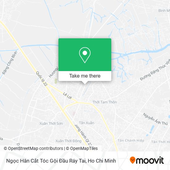 Ngọc Hân Cắt Tóc Gội Đầu Ráy Tai map