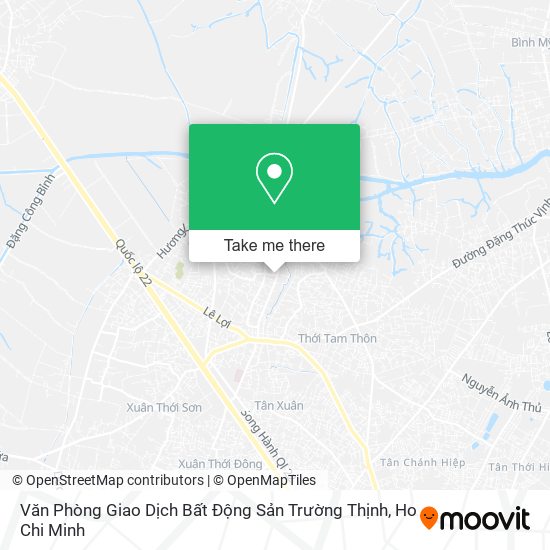 Văn Phòng Giao Dịch Bất Động Sản Trường Thịnh map