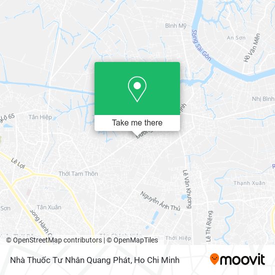 Nhà Thuốc Tư Nhân Quang Phát map