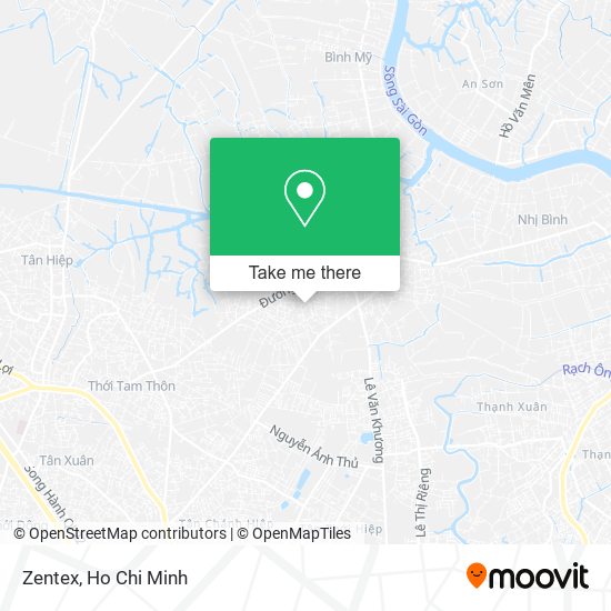 Zentex map