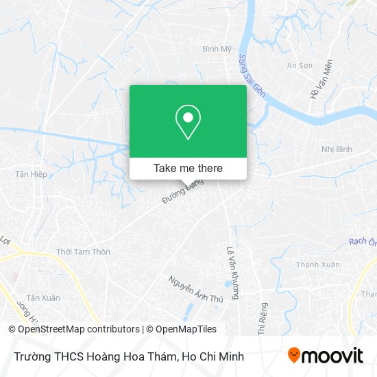 Trường THCS Hoàng Hoa Thám map
