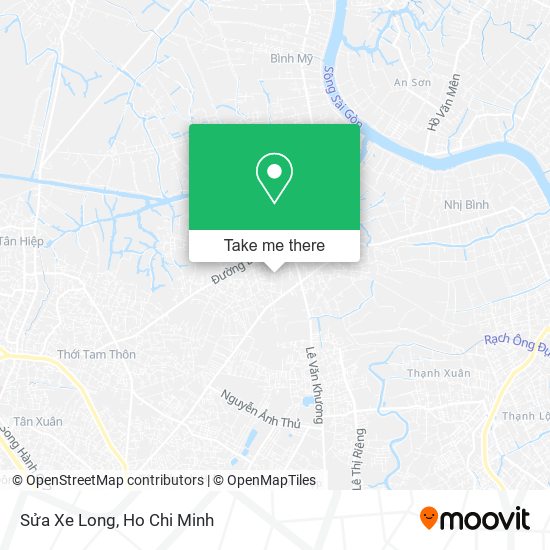 Sửa Xe Long map