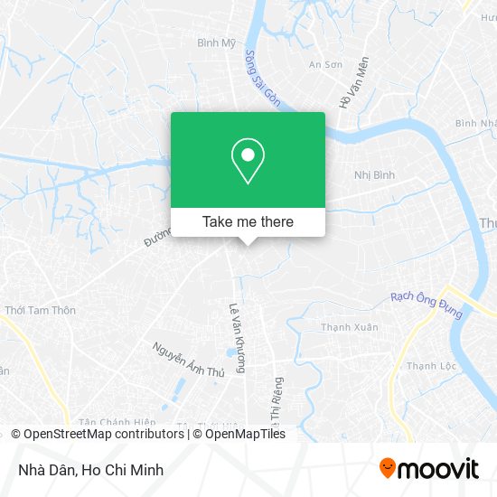 Nhà Dân map