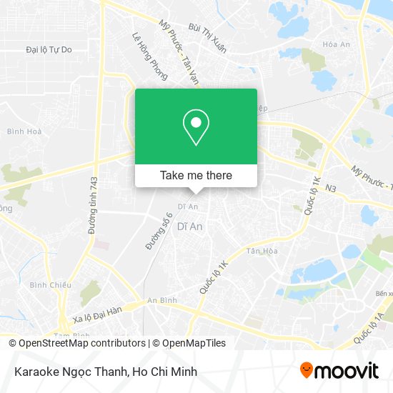 Karaoke Ngọc Thanh map