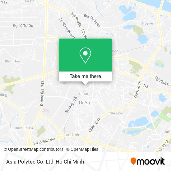 Asia Polytec Co. Ltd map