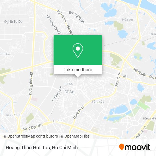 Hoàng Thao Hớt Tóc map