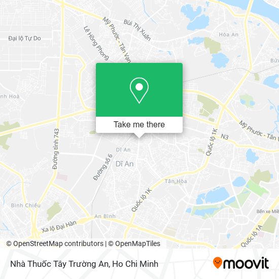 Nhà Thuốc Tây Trường An map