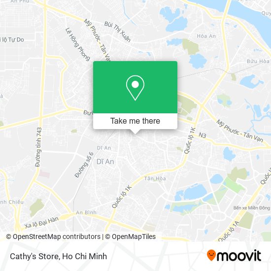 Cathy's Store map