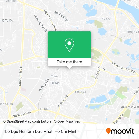 Lò Đậu Hũ Tâm Đức Phát map