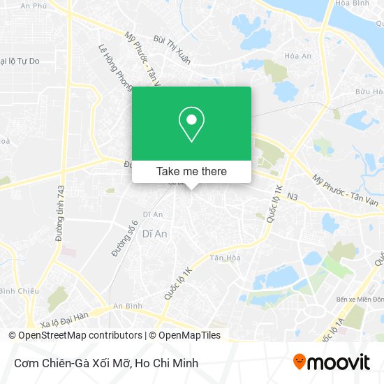 Cơm Chiên-Gà Xối Mỡ map