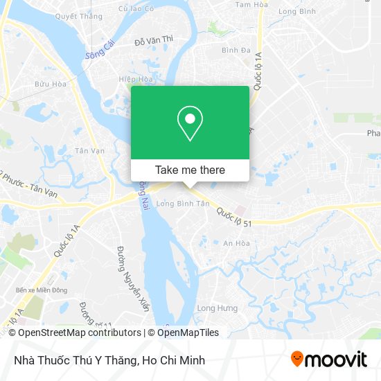 Nhà Thuốc Thú Y Thăng map