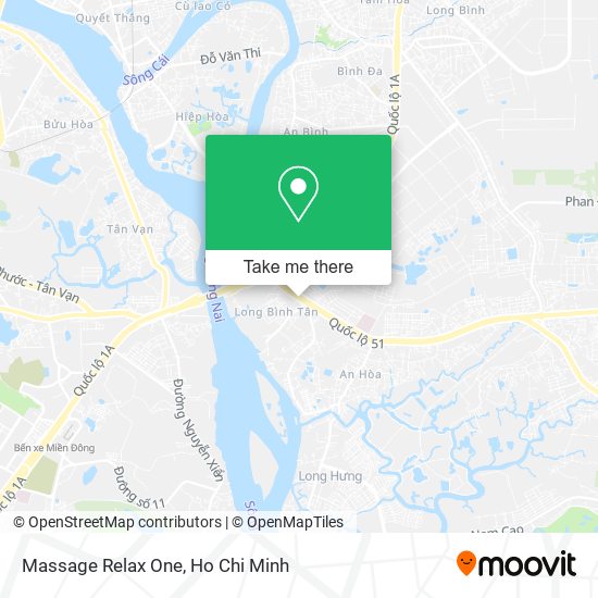 Massage Relax One map