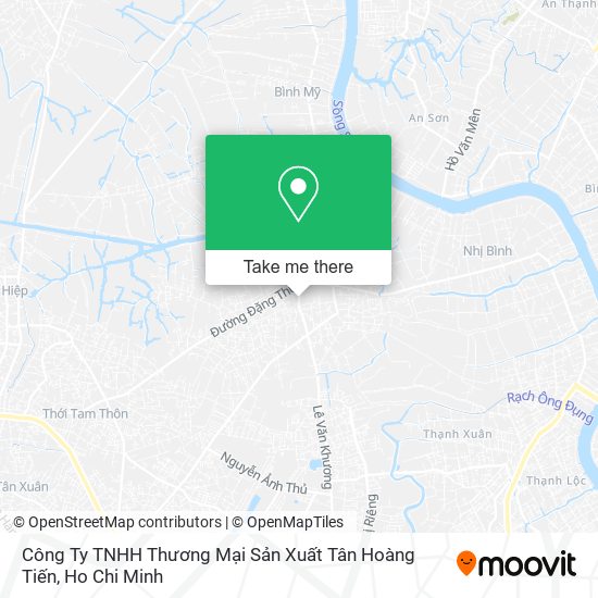 Công Ty TNHH Thương Mại Sản Xuất Tân Hoàng Tiến map