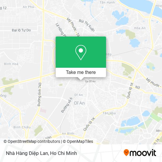 Nhà Hàng Diệp Lan map