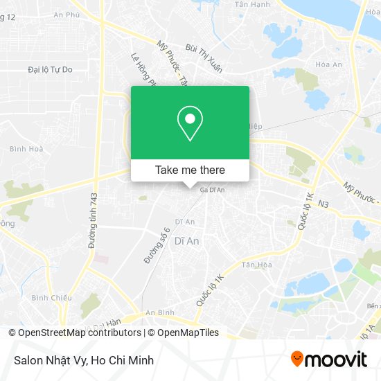 Salon Nhật Vy map