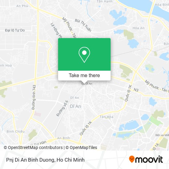 Pnj Di An Binh Duong map
