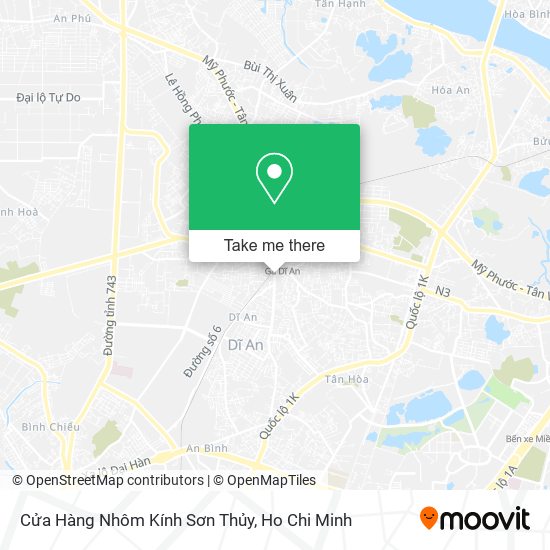 Cửa Hàng Nhôm Kính Sơn Thủy map