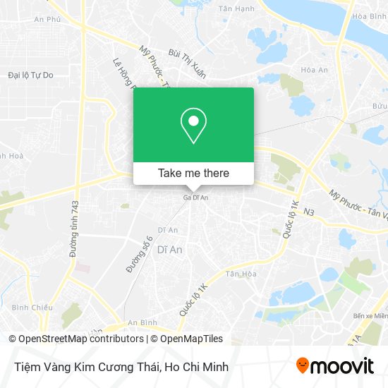 Tiệm Vàng Kim Cương Thái map