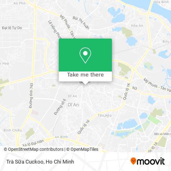 Trà Sữa Cuckoo map