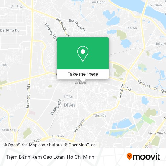 Tiệm Bánh Kem Cao Loan map