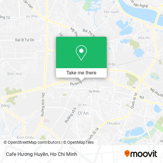 Cafe Hương Huyền map
