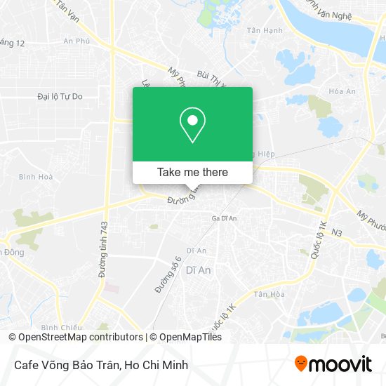 Cafe Võng Bảo Trân map