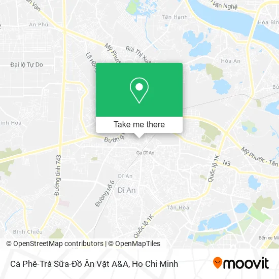 Cà Phê-Trà Sữa-Đồ Ăn Vặt A&A map