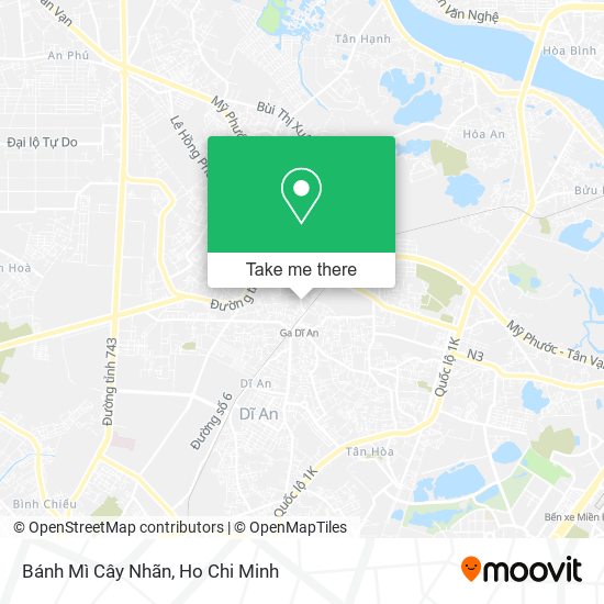 Bánh Mì Cây Nhãn map