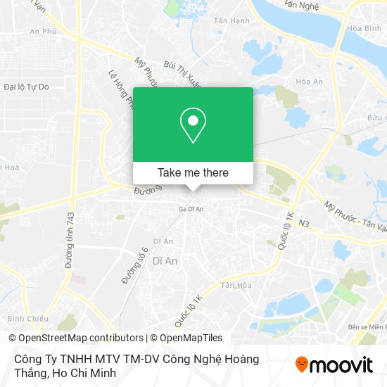 Công Ty TNHH MTV TM-DV Công Nghệ Hoàng Thắng map