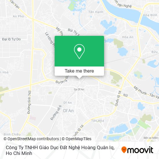 Công Ty TNHH Giáo Dục Đất Nghệ Hoàng Quân Iq map