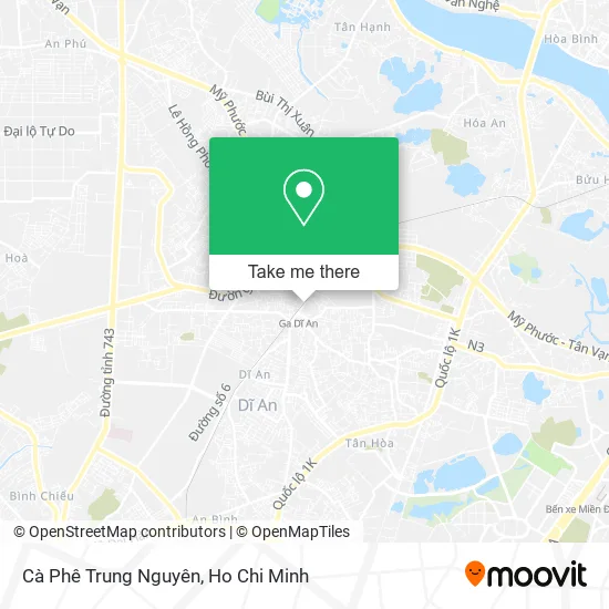 Cà Phê Trung Nguyên map