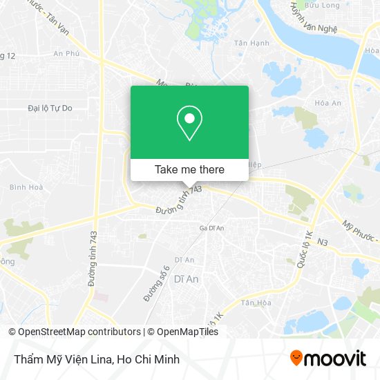 Thẩm Mỹ Viện Lina map