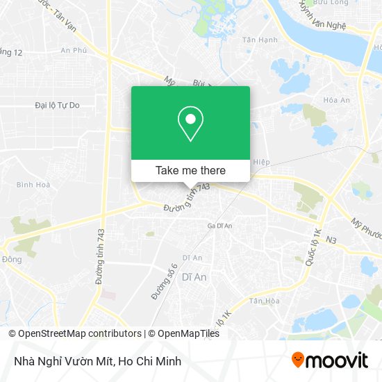 Nhà Nghỉ Vườn Mít map