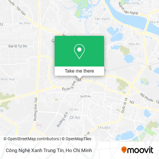 Công Nghệ Xanh Trung Tín map
