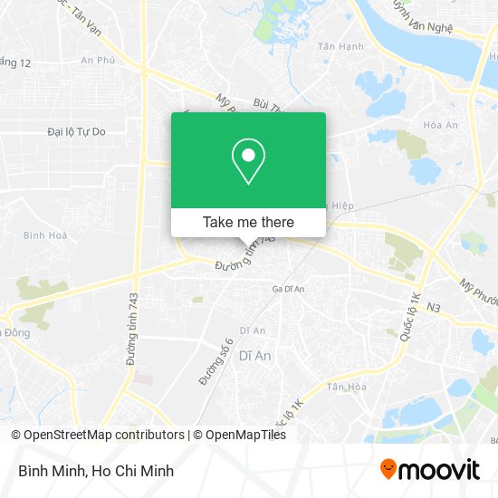 Bình Minh map