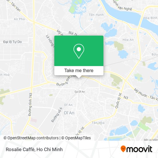 Rosalie Caffè map