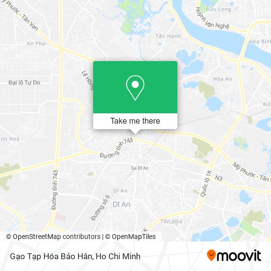 Gạo Tạp Hóa Bảo Hân map