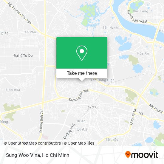 Sung Woo Vina map