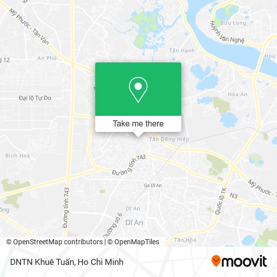 DNTN Khuê Tuấn map