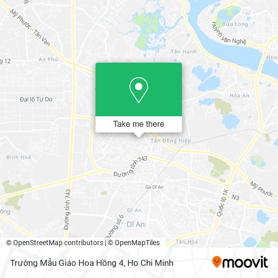 Trường Mẫu Giáo Hoa Hồng 4 map