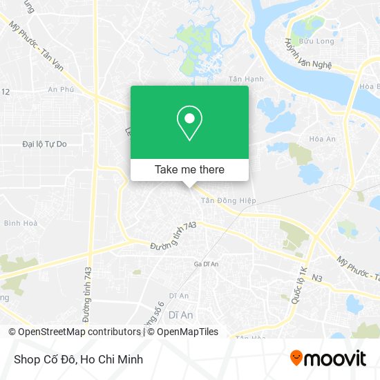 Shop Cố Đô map