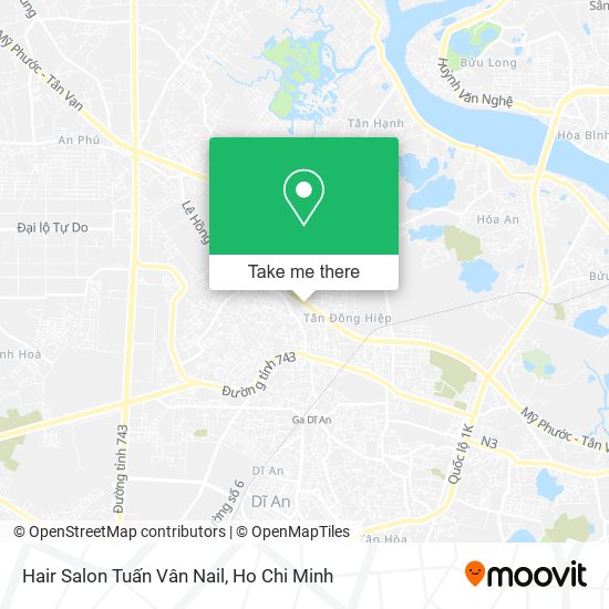 Hair Salon Tuấn Vân Nail map