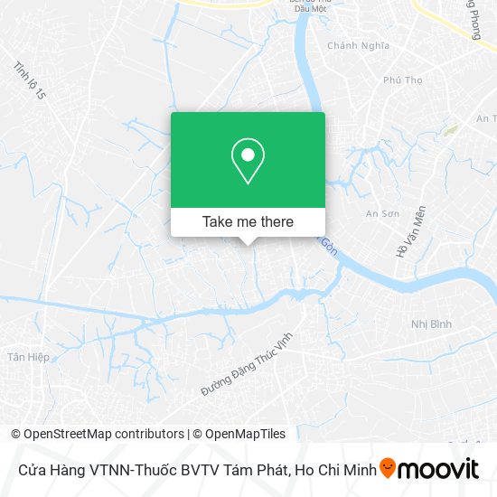 Cửa Hàng VTNN-Thuốc BVTV Tám Phát map