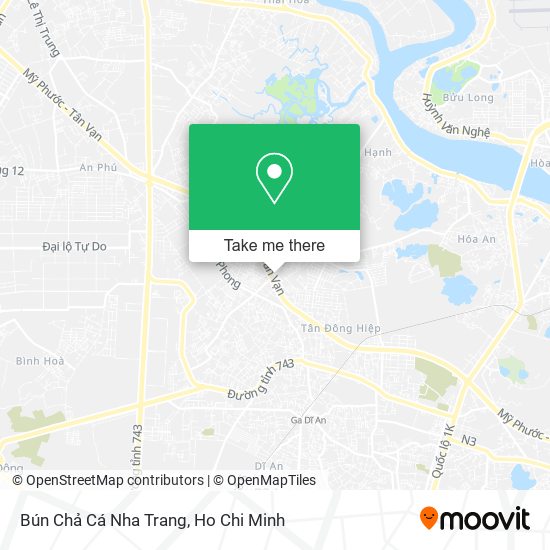 Bún Chả Cá Nha Trang map