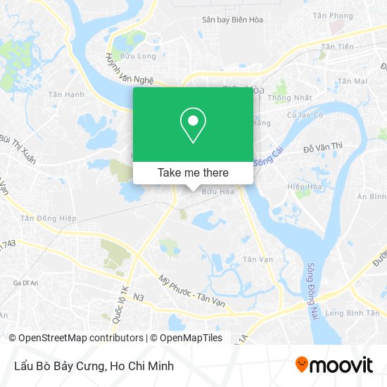 Lẩu Bò Bảy Cưng map