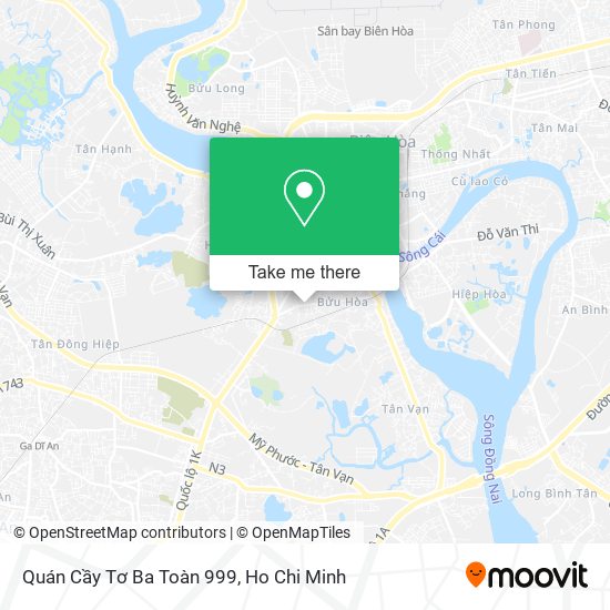 Quán Cầy Tơ Ba Toàn 999 map