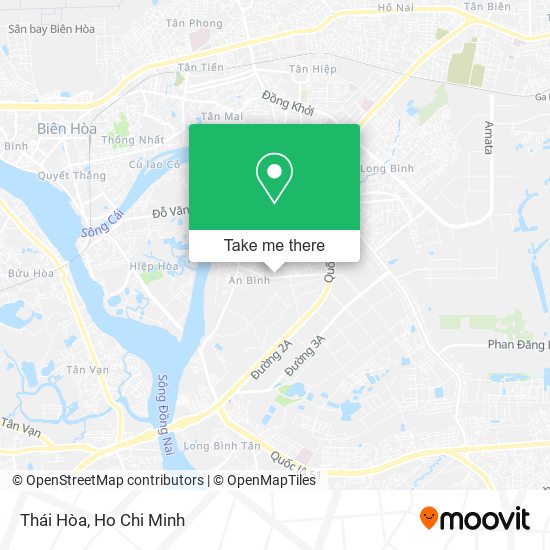 Thái Hòa map