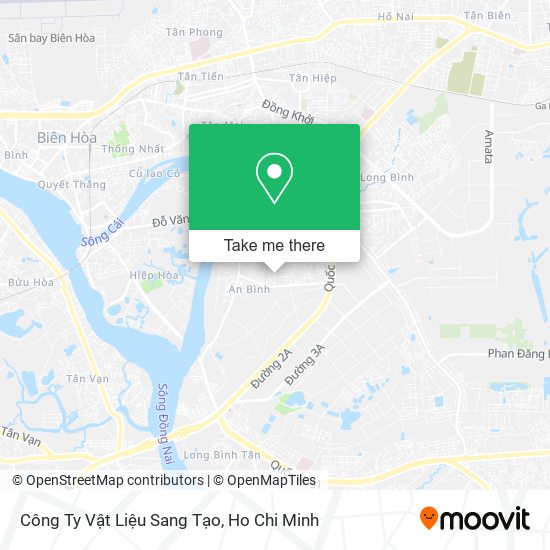 Công Ty Vật Liệu Sang Tạo map