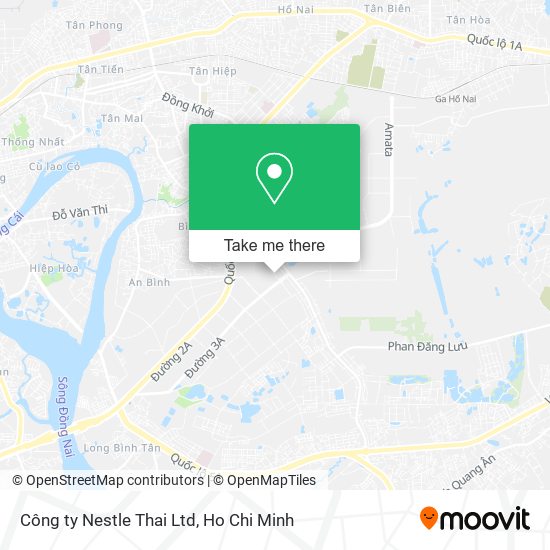 Công ty Nestle Thai Ltd map